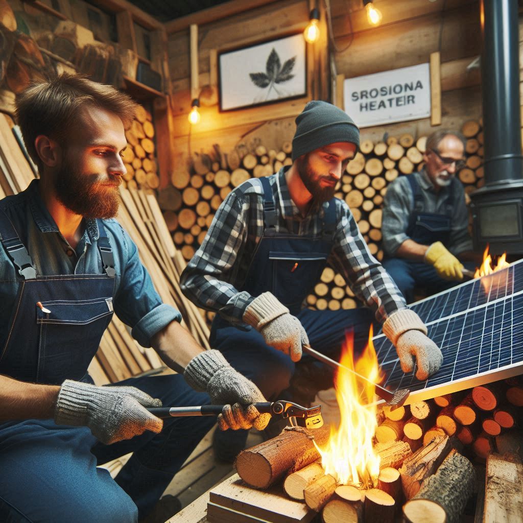 Chauffage tradi, bois & solaire